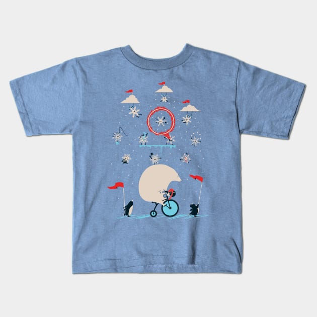 Arctic Circus Kids T-Shirt by Made With Awesome